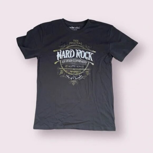 Hard Rock Cafe Chengdu Black Men's T-Shirt